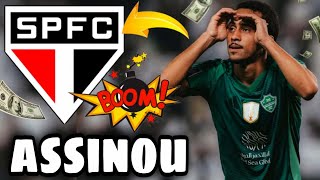 URGENTE! SÃO PAULO CONFIRMAR NOVO REFORÇO PARA A TEMPORADA! REFORÇO NO SÃO PAULO! NOTÍCIAS SÃO PAULO