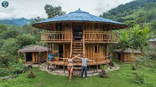 Couple Builds Stunning Bamboo Home with Pool, Garden, and More!