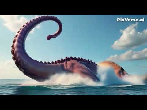 Giant squid t-rex VS t-rex! 😱🦖🦑 #shorts #action