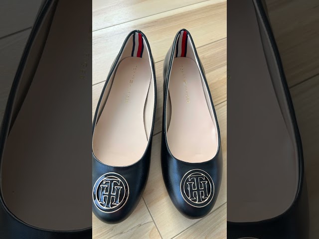 Vídeo relacionado con Tommy Hilfiger Bailarinas Mujer Toe Cap de Piel, Beige (Misty Blush), 39