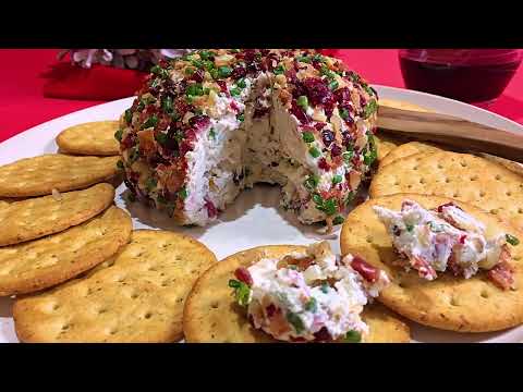 Holiday Cheese Ball Recipe 🎄🧀 • Festive & Delicious! 😋 - Episode 999