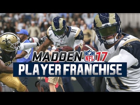 Madden NFL 17 - WR Player Franchise Ep. 18 - Week 17 at. Saints  [Rookie Season]