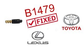Toyota A/C Problem B1479 Solved