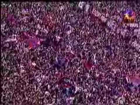 Gol de Montillo con 9 a los amargos en el Apertura 2005