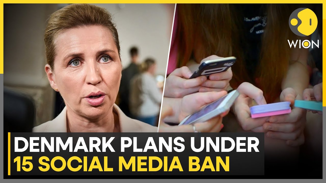 Tech Giants Accused Of Stealing Childhoods: Denmark Plans Social Media Ban for Under-15s | WION