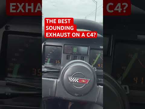 THE BEST SOUNDING EXHAUST ON A C4 CORVETTE ? | Hedman headers & Custom 3 inch system w/ x pipe