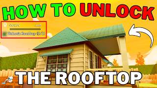 How To Unlock Rooftop in Clean All The Leaves! Roblox