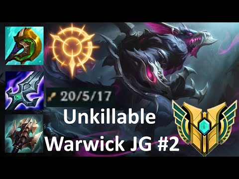 Unkillable Warwick JG montage #2//highlights, best plays, outplays, WW By.: MechMachine