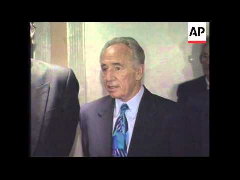 NORWAY: NOBEL PEACE PRIZE: ARAFAT/PERES/RABIN TALKS