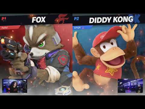 Pilot Program #19 Losers Finals - Felix (Min Min/Fox) vs. JumboJack (Diddy Kong)