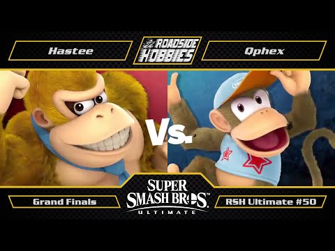 RSH Ultimate #50: Hastee (DK) vs Qphex (Diddy Kong) - Grand Finals