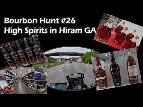 Bourbon Hunt No 26, we hit High Sprits Package Store in Hiram GA.