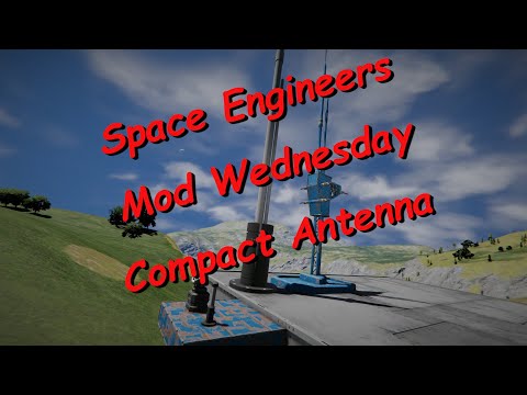 Space Engineers – Mod Wednesday – Compact Antenna with Research Tree Integration
