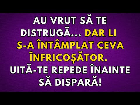 Mesaj de la îngeri  💌 După tot ce ți-au făcut… ce a urmat te va șoca...