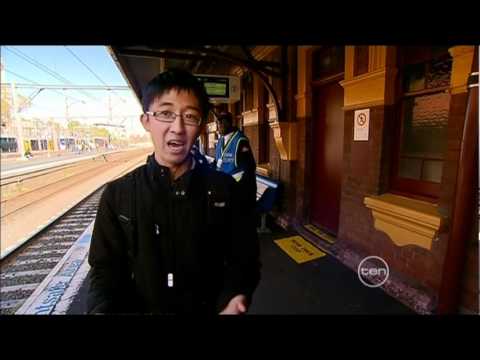 Ten News Sydney - Waratah Train (A Set) First Passenger Run (1/7/2011)