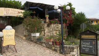 preview picture of video 'corfu marathias, The Village Taverna, Korfu urlaub'
