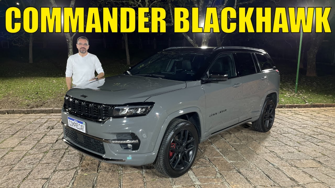 Avaliação: Jeep Commander Blackhawk 2025 - O MELHOR Commander já feito