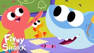 Download lagu First Day Of School Finny The Shark Cartoon For Ki... mp3