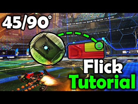 How to 45/90 Degree Flick | Rocket League