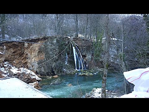 Iarna la cascada Vadu Crisului Bihor