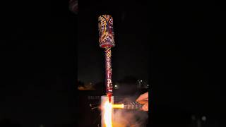 BRO CALLED AN AIRSTRIKE ON HIMSELF 😭💀 #fail #pyrotechnica #fireworks #4thofjuly #pyro