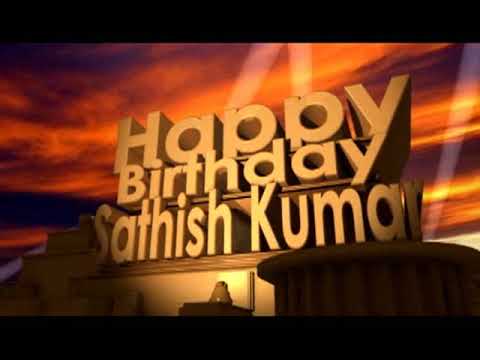 Happy Birthday Satish Kumar