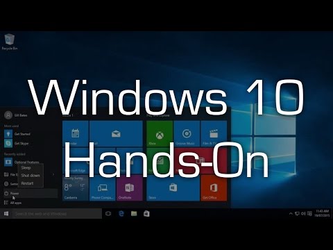Windows 10 Hands-on (Build 10240)