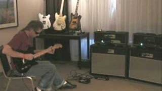 Danny Click playing a Gjika Gainmaster KT66 and KT77 amps