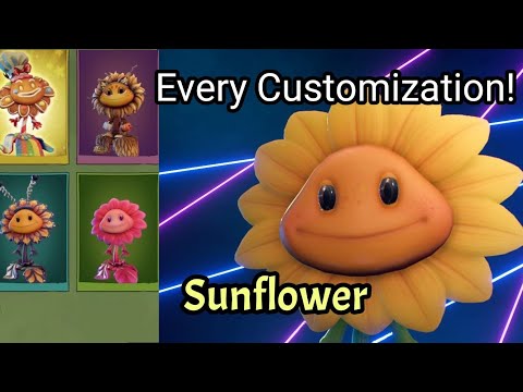Every Sunflower Customization in BFN!