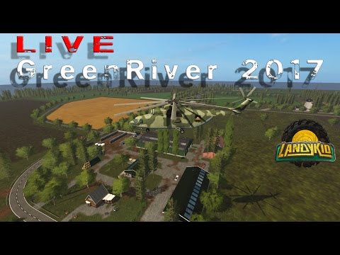 Live stream Archive 21/04/17 | Farming Simulator 2017 [PC] | GreenRiver 2017 | NEW MAP