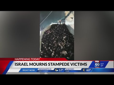 Israel mourns stampede victims