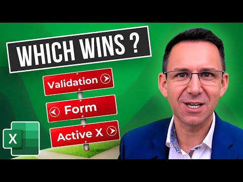 The Ultimate Showdown: Data Validation vs. Form Controls vs. ActiveX Drop-Down Lists in Excel
