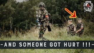 PLAYER uses GLASS BB's at an AIRSOFT EVENT !