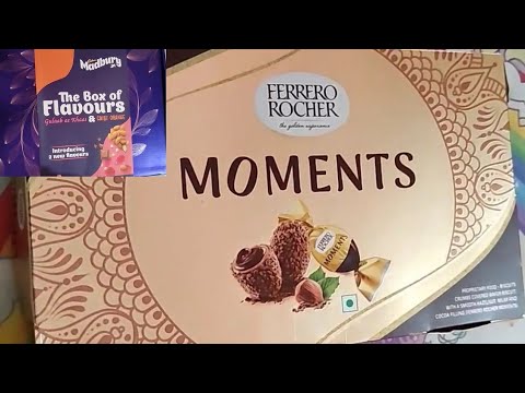 Ferrero rocher chocolate 😋 Ferrero rocher chocolate unboxing ||Cadbury||chocolate items 😍 chocolate