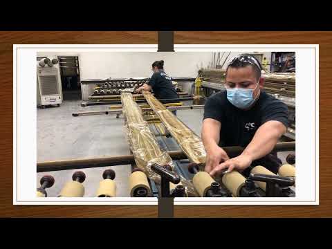 QPC Woodgrain Powder Coat Process