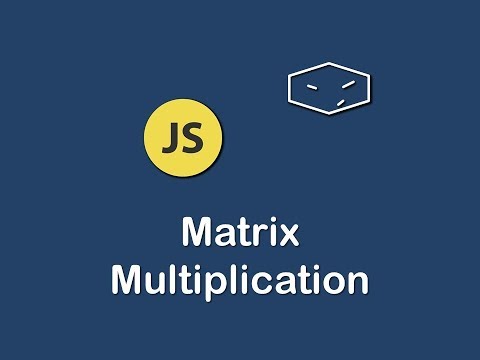 matrix multiplication in javascript