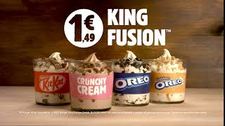 Burger King NUEVO CRUNCHY CREAM POR SOLO 1,49€ anuncio