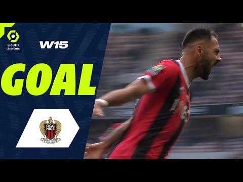 Goal Gaëtan LABORDE (55' - OGCN) OGC NICE - STADE DE REIMS (2-1) 23/24