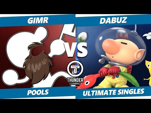 Thunder Smash SSBU - GimR (Game & Watch) Vs. Dabuz (Olimar) Smash Ultimate Tournament Pools