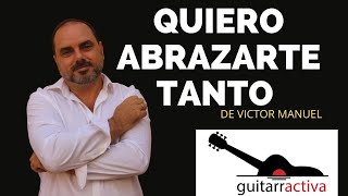 Video thumbnail of "QUIERO ABRAZARTE TANTO - [ Tutorial Fácil ] #quédateencasa"