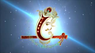 Ganesh HD Background video Animation AV6 for invit