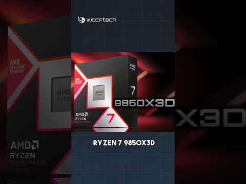 El AMD Ryzen 7 9850X3D llegará el 29 de enero por 499 dólares (unos 600 euros)