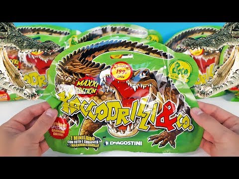 ОПАСНЫЕ ИГРУШКИ АНТИСТРЕСС КРОКОДИЛЫ & Ко МАКСИ! СЮРПРИЗЫ Деагостини Распаковка и обзор НОВИНКА 2019