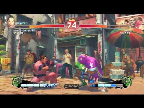SSF4 Dan (STRIPFIGHTERIV) vs Balrog (qdam)