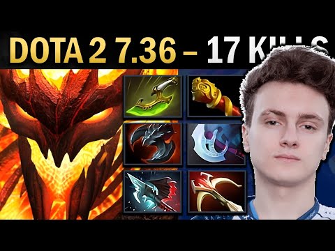 Shadow Fiend Gameplay Miracle with MKB and 17 Kills - Dota 2 Ringmaster