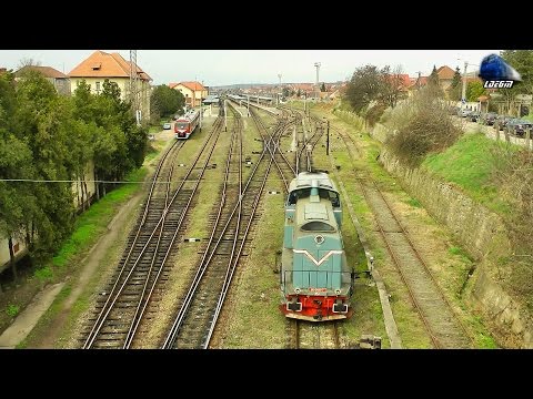 Manevra/Shunting LDH 80-0489-7 & Automotor DH2 DMU in Oradea - 31 March 2015