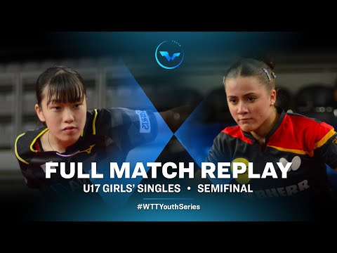 GRIESEL Mia (GER) VS YAMAMURO Saya (JPN) | U17 GS Semifinal | WTT YC Varazdin 2023