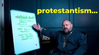 Priest Confronts Protestantism