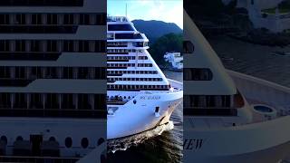 MSC SEAVIEW cruzeiro  navio transatlantico cruise  santos brasil @cruzeiros2025  2025  #shorts