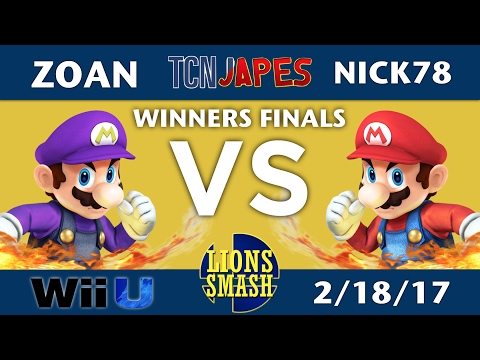 TCNJapes - MHG | Zoan (Mewtwo, Mario) vs NGU | Nick78 (Mario) - Smash 4 Winners Finals